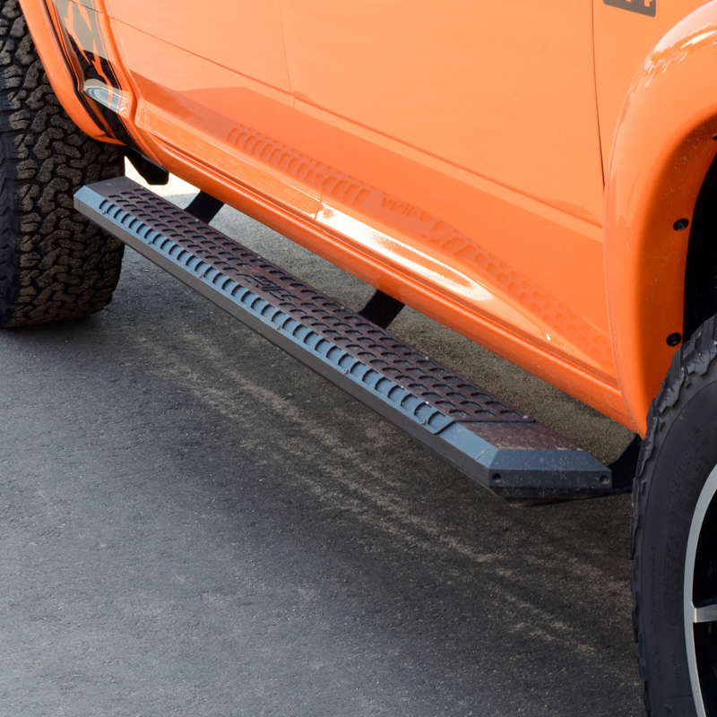 ARIES | AdvantEDGE 5-1/2in x 91in Black Aluminum Side Bars - Ram 1500 2019-2022