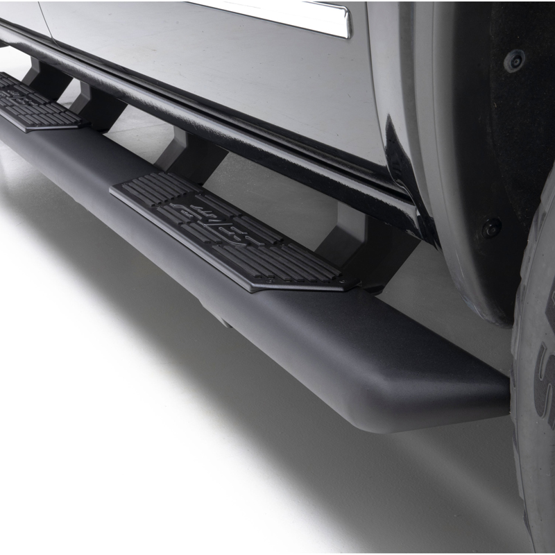 ARIES | AscentStep 5-1/2in x 75in Black Steel Running Boards - Ram 1500 2019-2022