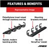 ARIES | AscentStep 5-1/2in x 75in Black Steel Running Boards - Ram 1500 2019-2022