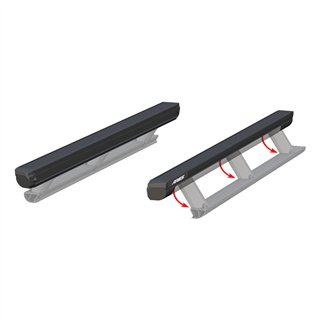 ARIES | ActionTrac 83.6in Powered Running Boards (No Brackets) - Chevrolet / Dodge / Ford / GMC / Jeep / Toyota 2005-2023
