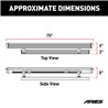 ARIES | ActionTrac 83.6in Powered Running Boards (No Brackets) - Chevrolet / Dodge / Ford / GMC / Jeep / Toyota 2005-2023