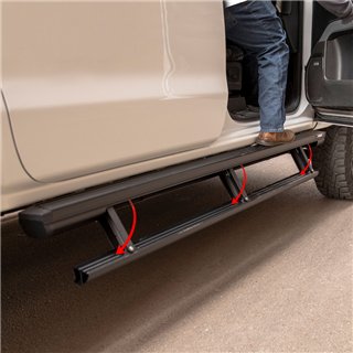 ARIES | ActionTrac 83.6in Powered Running Boards - Chevrolet / GMC 2014-2019