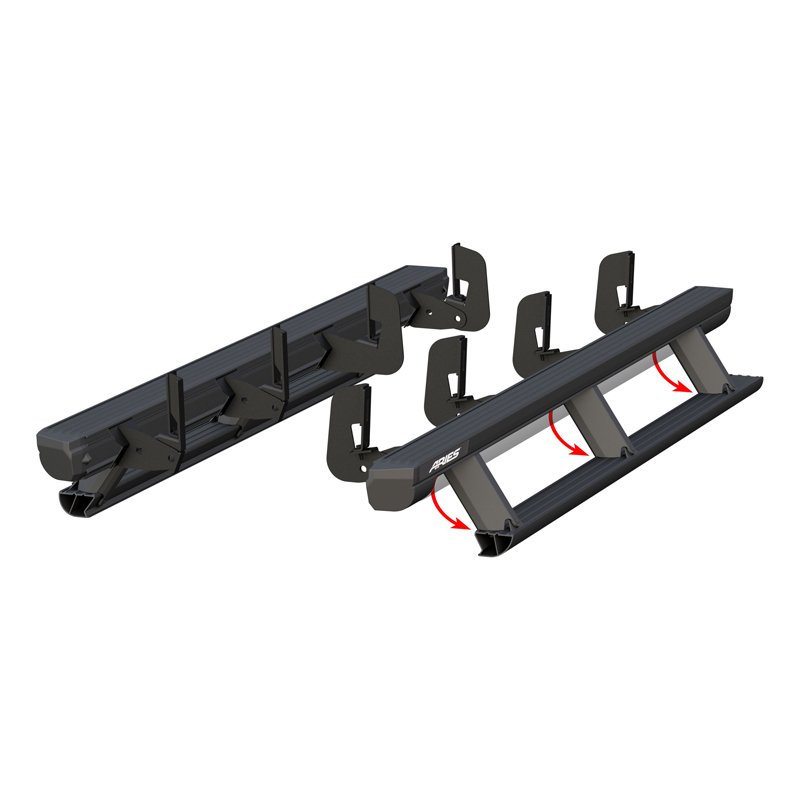 ARIES | ActionTrac 83.6in Powered Running Boards - Chevrolet / GMC 2014-2019