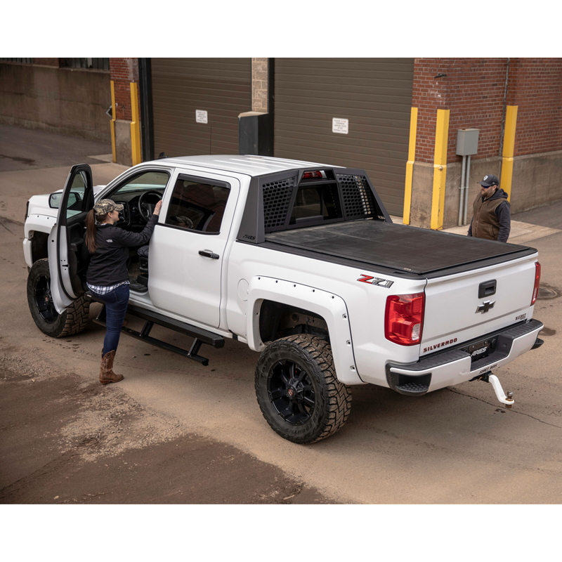 ARIES | ActionTrac 83.6in Powered Running Boards - Chevrolet / GMC 2014-2019
