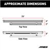 ARIES | ActionTrac 83.6in Powered Running Boards - Gladiator 3.0L / 3.6L 2020-2022