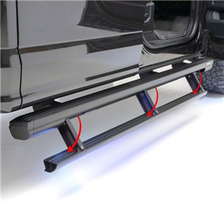 ARIES | ActionTrac 87.6in Powered Running Boards - Chevrolet / GMC 2019-2023