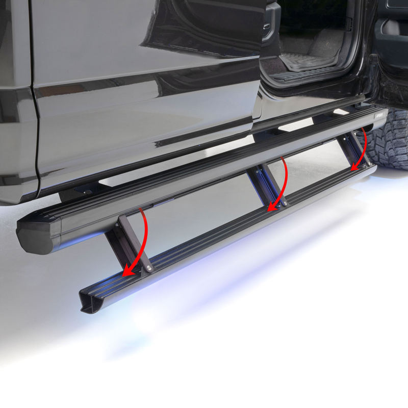 ARIES | ActionTrac 87.6in Powered Running Boards - Chevrolet / GMC 2019-2023