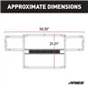 ARIES | Pro Series Black Steel Grille Guard - Gladiator / Wrangler (JL) Unlimited 2018-2021