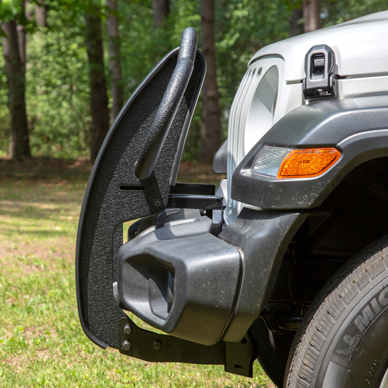 ARIES | Pro Series Black Steel Grille Guard - Gladiator / Wrangler (JL) Unlimited 2018-2021