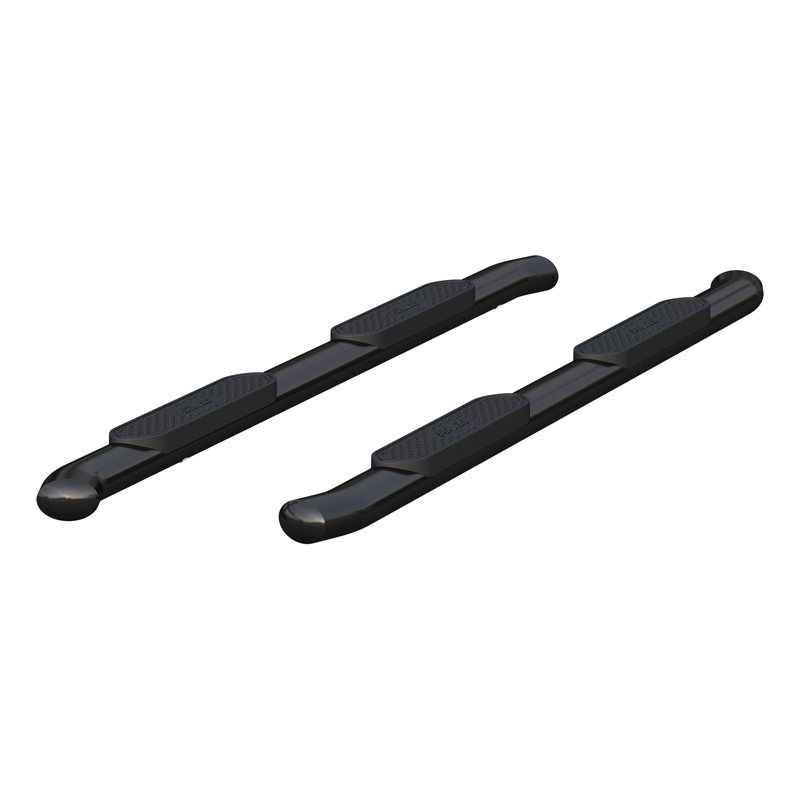 ARIES | 4in Black Steel Oval Side Bars - Excursion / F-250 / F-350 2000-2016