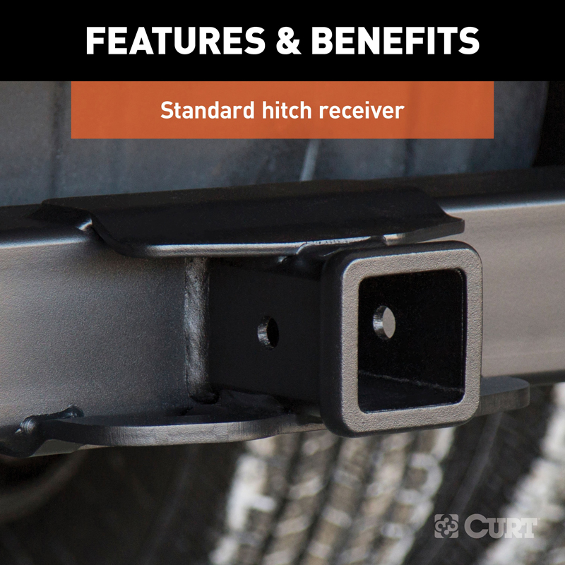 CURT | Xtra Duty Class 5 Trailer Hitch, 2in Receiver - F-250 / F-350 2000-2016