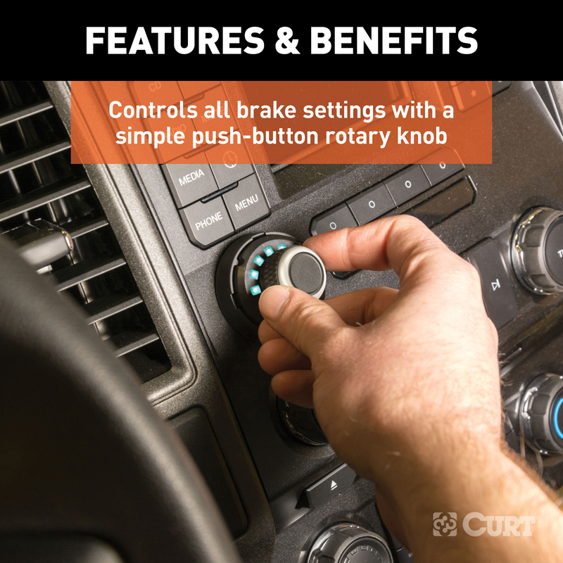 CURT | Spectrum Integrated Proportional Trailer Brake Controller