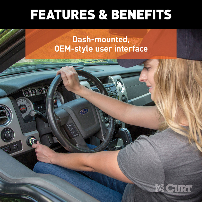 CURT | Spectrum Integrated Proportional Trailer Brake Controller