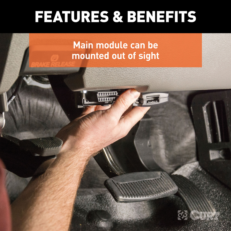 CURT | Spectrum Integrated Proportional Trailer Brake Controller