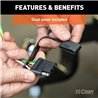 CURT | Custom Wiring Harness, 4-Way Flat Output - Sonata 1.6T / 2.0T / 2.4L 2015-2017