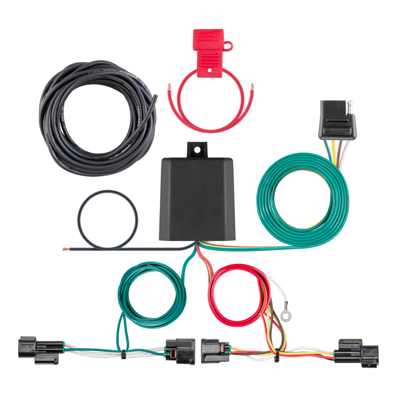 CURT | Custom Wiring Harness, 4-Way Flat Output - Accord 1.5T / 2.0L 2018-2022