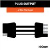 CURT | Custom Towed-Vehicle RV Wiring Harness - RAV4 2.5L 2013-2018