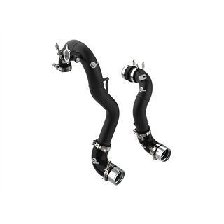 aFe Power | BladeRunner 3 IN Aluminum Hot and Cold Charge Pipe Kit Black - Bronco 2.3T 2021-2025
