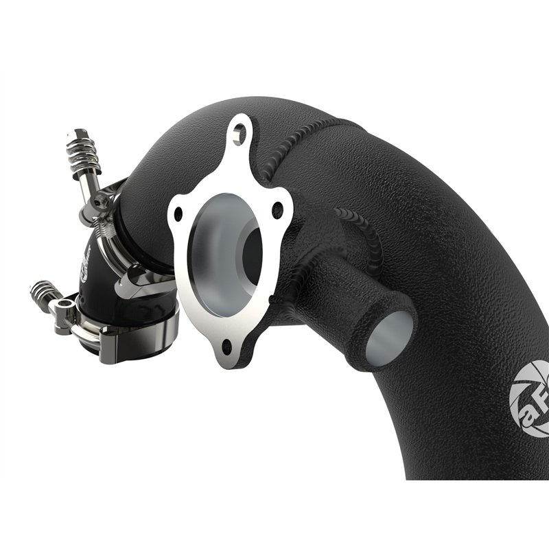 aFe Power | BladeRunner 3 IN Aluminum Hot Charge Pipe Black - Bronco 2.3T 2021-2025