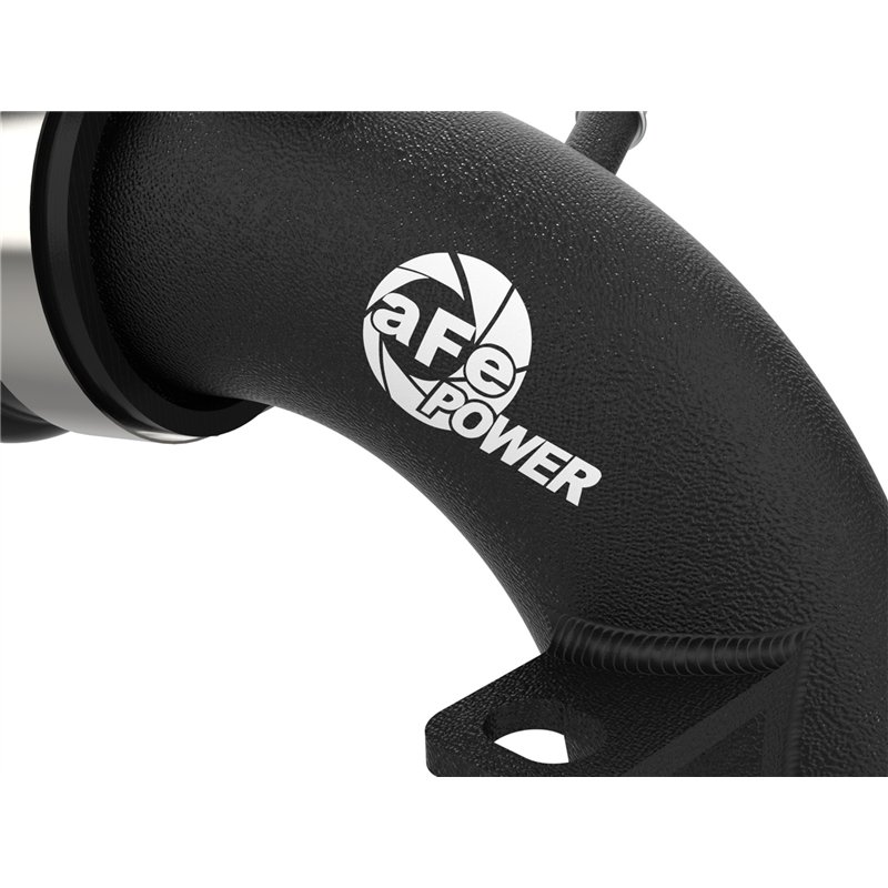 aFe Power | BladeRunner 2-1/4 IN/2-3/4 IN Aluminum Hot and Cold Charge Pipe Kit Black - Bronco 2.7T 2021-2025