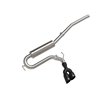 aFe Power | Rebel Series 2-1/2 IN 304 Stainless Steel Cat-Back Exhaust System w/Black Tip - Maverick 2.0T 2022-2025