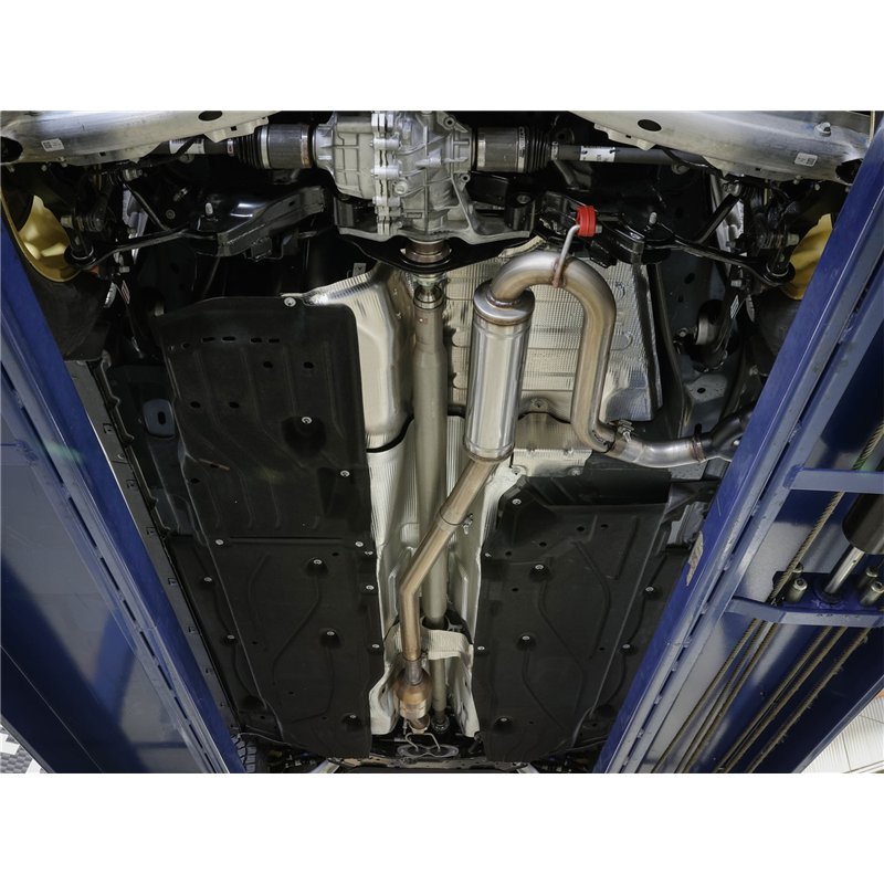 aFe Power | Rebel Series 2-1/2 IN 304 Stainless Steel Cat-Back Exhaust System w/Black Tip - Maverick 2.0T 2022-2025