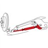 SPC | NISSAN FRONT CASTER RODS (2) - 240SX 2.4L 1989-1998