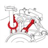 SPC | NISSAN REAR CAMB ARM & LINK - Rear - 240SX / 300ZX 2.4L / 3.0L 1989-1996