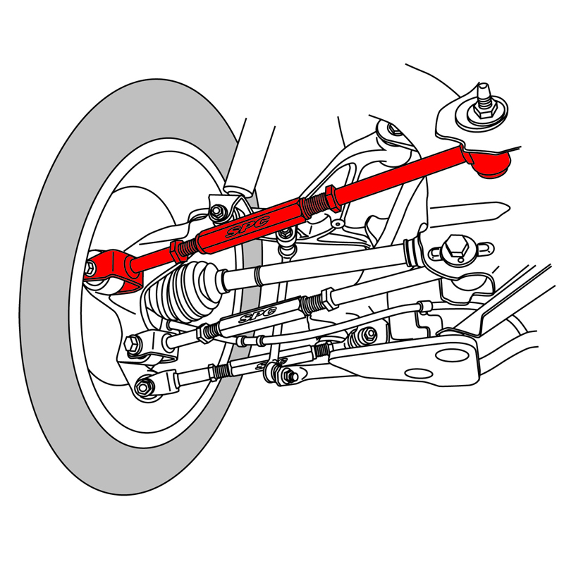 SPC | INFINITI TOE LINK - Rear - Infiniti 2011-2024