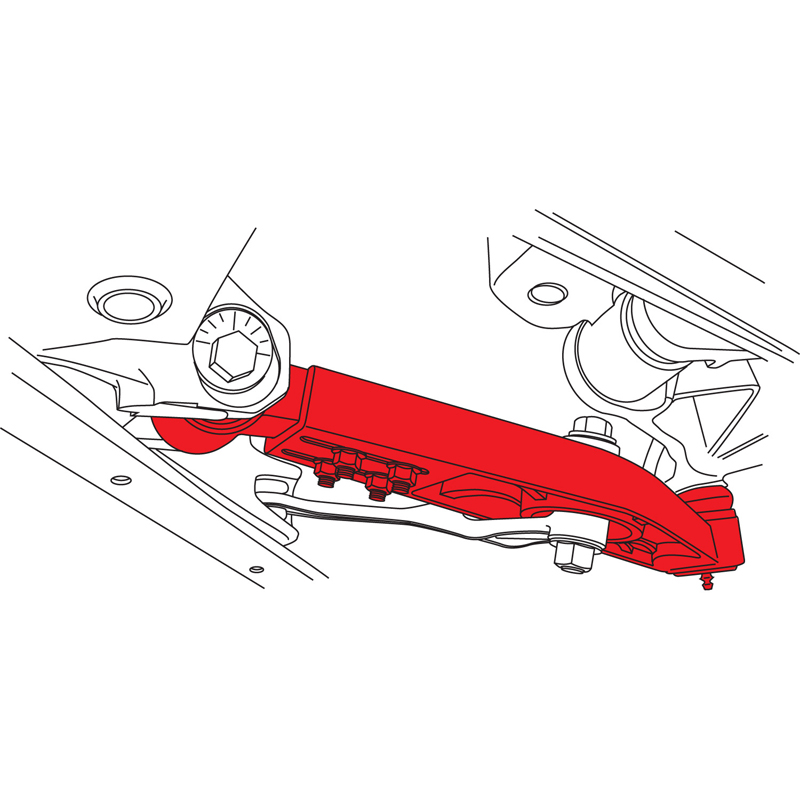 SPC | PORSCHE FRONT OR REAR ADJ ARMS - Rear - Porsche 1997-2025