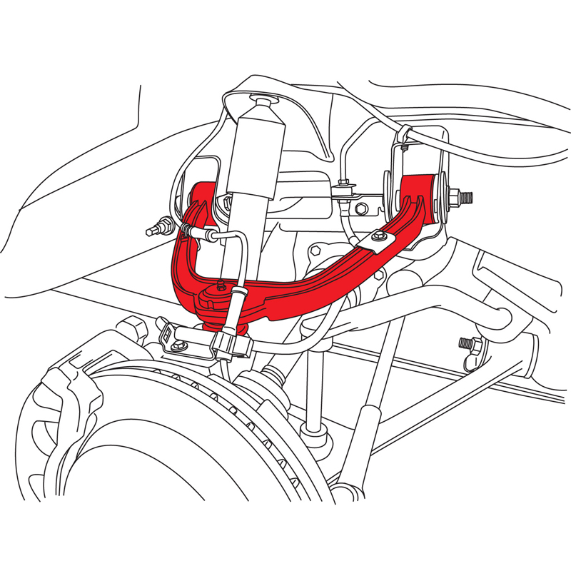 SPC | GM FRONT CONTROL ARMS (PR) - Front Upper - Cadillac / Chevrolet / GMC 2000-2006