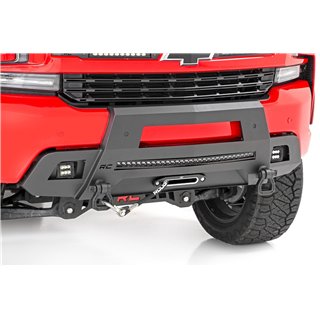 Rough Country | LED Winch Bumper - Silverado 1500 2020-2022