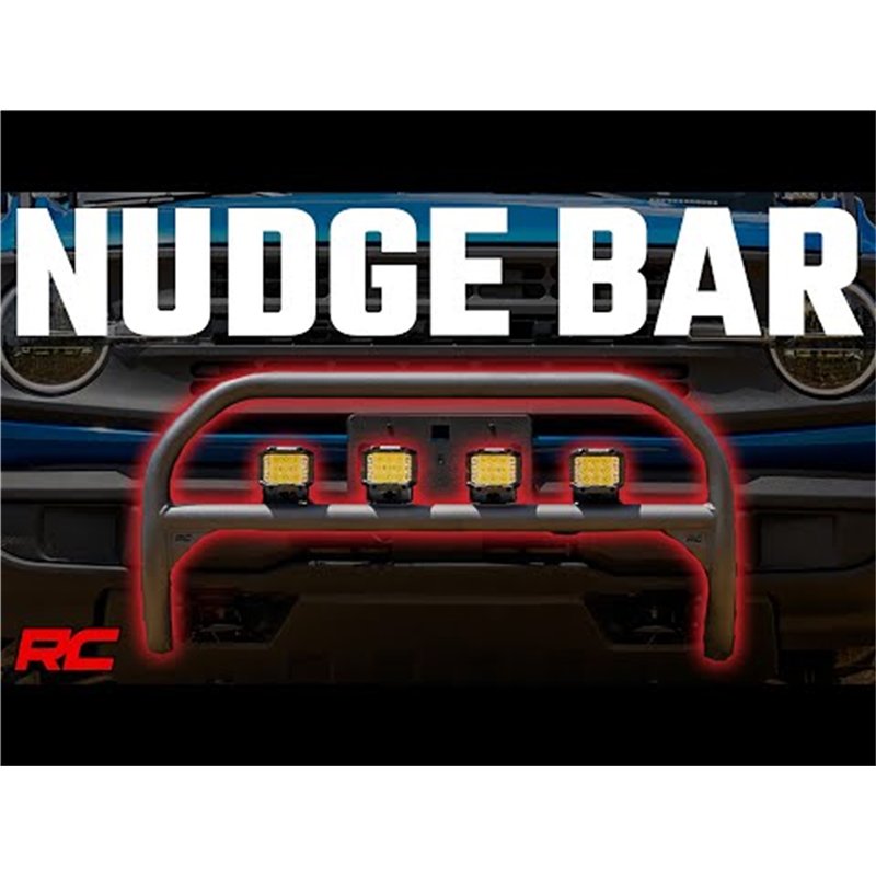 Rough Country | Nudge Bar - Bronco 2.3T / 2.7T / 3.0T 2021-2024