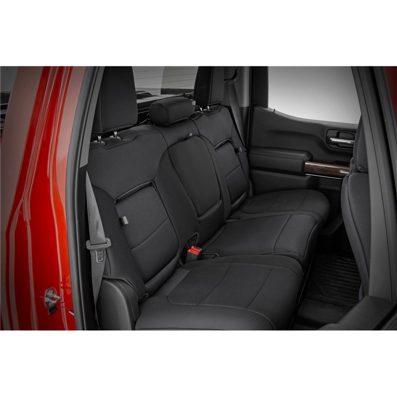Rough Country | Seat Cover Set - Silverado / Sierra 1500 2020-2024