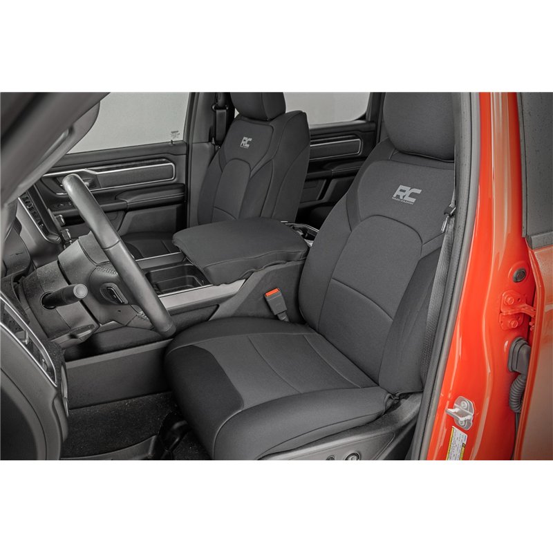 Rough Country | Neoprene Seat Covers - Ram 1500 2020-2025