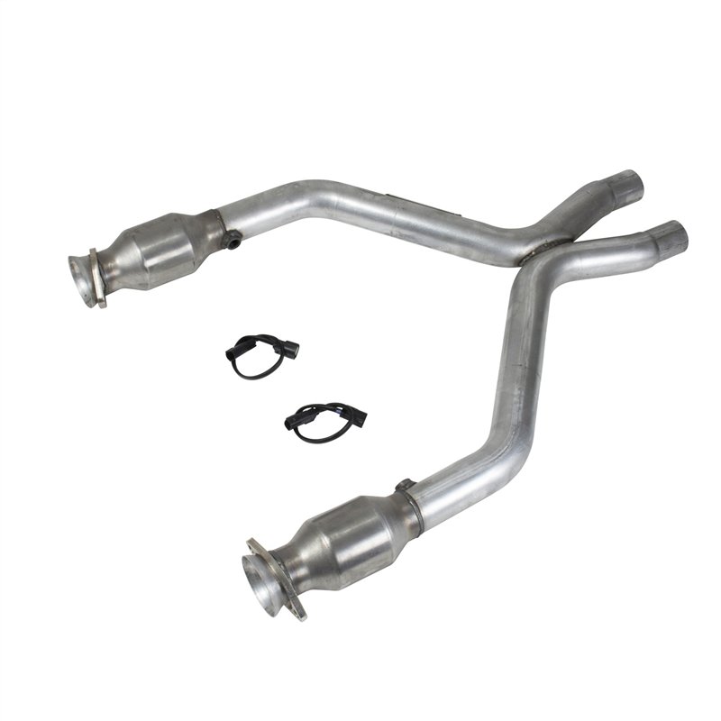 BBK Performance | High-Flow Short Mid X-Pipe Assembly - Mustang 3.7L 2011-2014