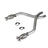 BBK Performance | High-Flow Short Mid X-Pipe Assembly - Mustang 3.7L 2011-2014