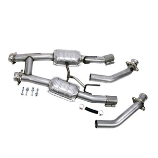 BBK Performance | High-Flow Full H-Pipe Assembly - Mustang 4.9L 1986-1993