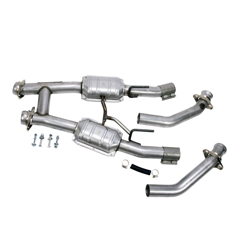 BBK Performance | High-Flow Full H-Pipe Assembly - Mustang 4.9L 1986-1993
