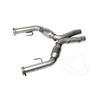 BBK Performance | High-Flow Short Mid X-Pipe Assembly - Mustang 4.6L 2005-2010