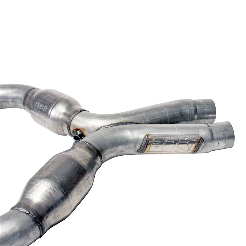 BBK Performance | High-Flow Short Mid X-Pipe Assembly - Mustang 4.6L 2005-2010