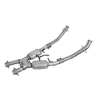 BBK Performance | High-Flow Full X-Pipe Assembly - Mustang 4.9L 1994-1995