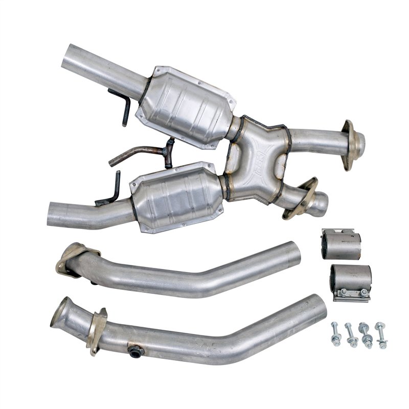 BBK Performance | High-Flow Full X-Pipe Assembly - Mustang 4.9L 1994-1995