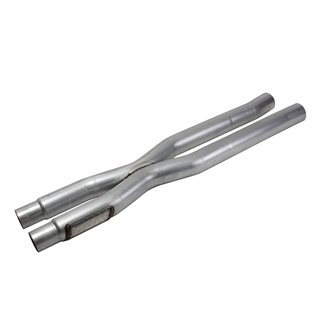BBK Performance | High Flow Performance Resonator Delete X-Pipe - Mustang 5.0L 2015-2025