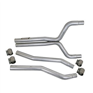 BBK Performance | High-Flow Short Mid X-Pipe Assembly - Camaro 6.2L 2010-2015
