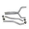 BBK Performance | High-Flow Short Mid X-Pipe Assembly - Camaro 6.2L 2010-2015