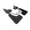 RallyArmor | Black UR Mud Flap Metallic Black Logo - Ioniq 5 2022-2024