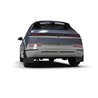 RallyArmor | Black UR Mud Flap Metallic Black Logo - Ioniq 5 2022-2024