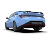 RallyArmor | Black UR Mud Flap Blue Logo - Elantra N / N Line 2022-2023