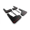RallyArmor | Black UR Mud Flap Red Logo - Elantra N / N Line 2022-2023